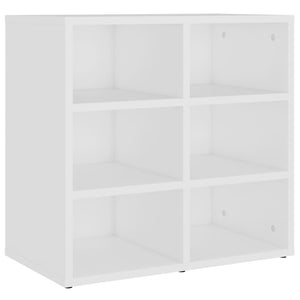 Scarpiere 2 pz Bianche 52,5x30x50 cm 808685