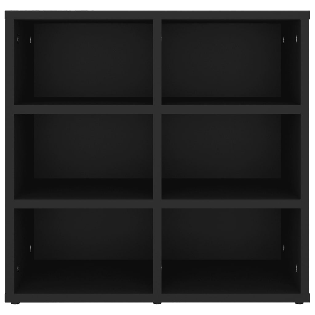 Scarpiere 2 pz Nere 52,5x30x50 cm 808687