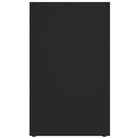 Scarpiere 2 pz Nere 52,5x30x50 cm 808687