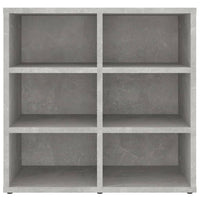 Scarpiera Grigio Cemento 52,5x30x50 cm 808692