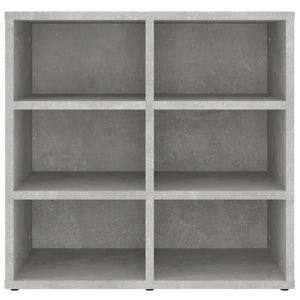 Scarpiere 2 pz Grigie Cemento 52,5x30x50 cm 808693