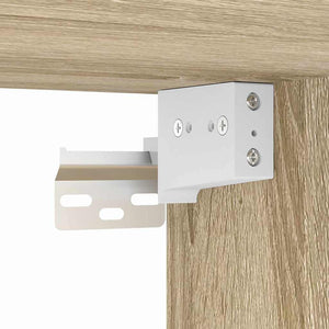 vidaXL Scarpiera rovere sonoma 103 x 30 x 51 cm Legno multistrato