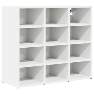 Mobile per scarpe Bianco 77,5 x 30 x 67 cm Legno multistrato 808711