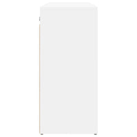 vidaXL Scarpiera Bianco 77.5 x 30 x 67 cm Legno multistrato