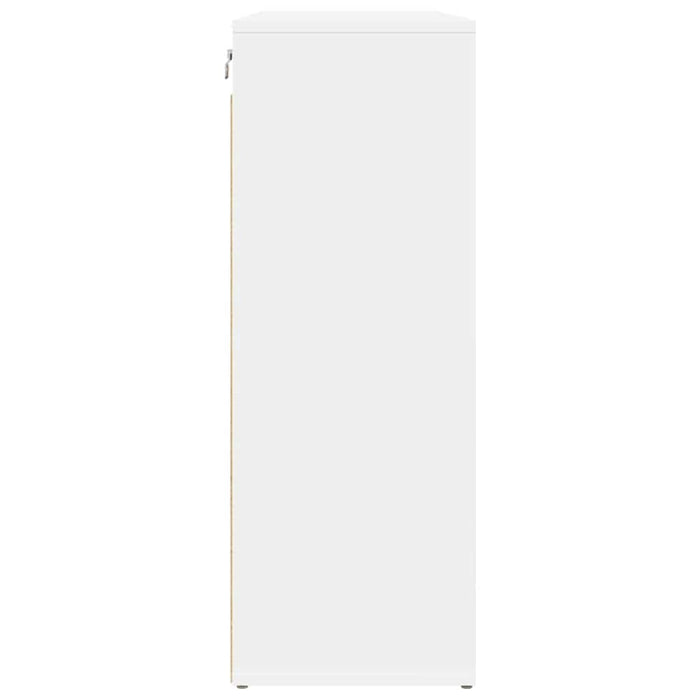 Scarpiera Bianco 77.5 x 30 x 83.5 cm Legno multistrato 808720