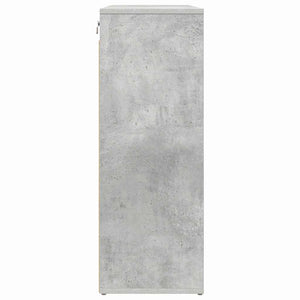 Scarpiera Grigio cemento 77.5 x 30 x 83.5 cm Legno multistrato 808724