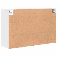 vidaXL Scarpiera Bianco 103 x 30 x 67 cm Legno multistrato