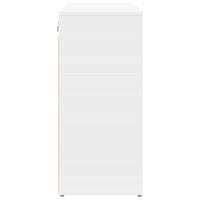 vidaXL Scarpiera Bianco 103 x 30 x 67 cm Legno multistrato