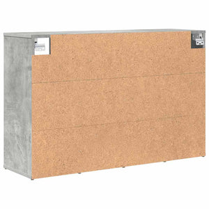 vidaXL Scarpiera Grigio cemento 103 x 30 x 67 cm Legno multistrato