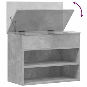 scarpiera scarpiera cassettiera scaffale ingresso portaoggetti 60 x 30 x 45 cm derivati ​​del legno grigio 02_0022973