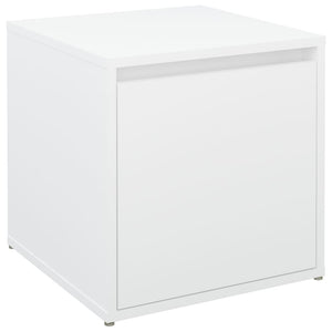 Cassetto Contenitore Bianco 40,5x40x40 cm in Legno Multistrato 808774