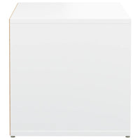 Cassetto Contenitore Bianco 40,5x40x40 cm in Legno Multistrato 808774