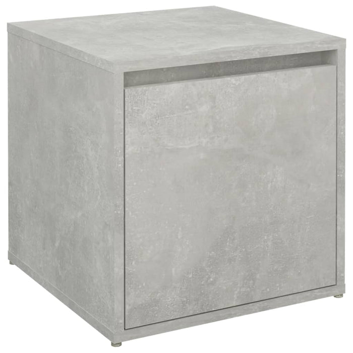 Cassetto Contenitore Grigio Cemento 40,5x40x40 cm in Legno 808778