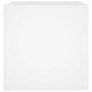 Fioriera Bianca 40x40x40 cm in Legno Multistrato