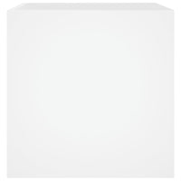 Fioriera Bianca 40x40x40 cm in Legno Multistrato 808792