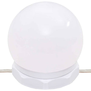 Toeletta con LED Bianco Lucido 74,5x40x141 cm cod mxl 66176