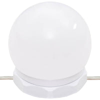 Toeletta con LED Bianca 86,5x35x136 cm cod mxl 59061