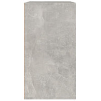 Armadietto per Cosmetici Grigio Cemento 80x40x75 cm in Legno 808841