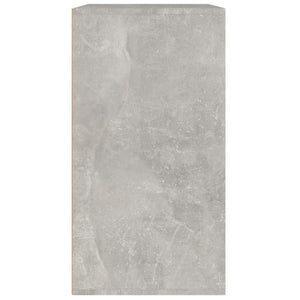 Armadietto per Cosmetici Grigio Cemento 80x40x75 cm in Legno 808841