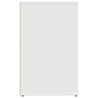 Armadietto per Cosmetici Bianco 80x40x65 cm Legno Multistrato cod mxl 50089