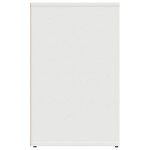 Armadietto per Cosmetici Bianco 80x40x65 cm Legno Multistrato cod mxl 50089