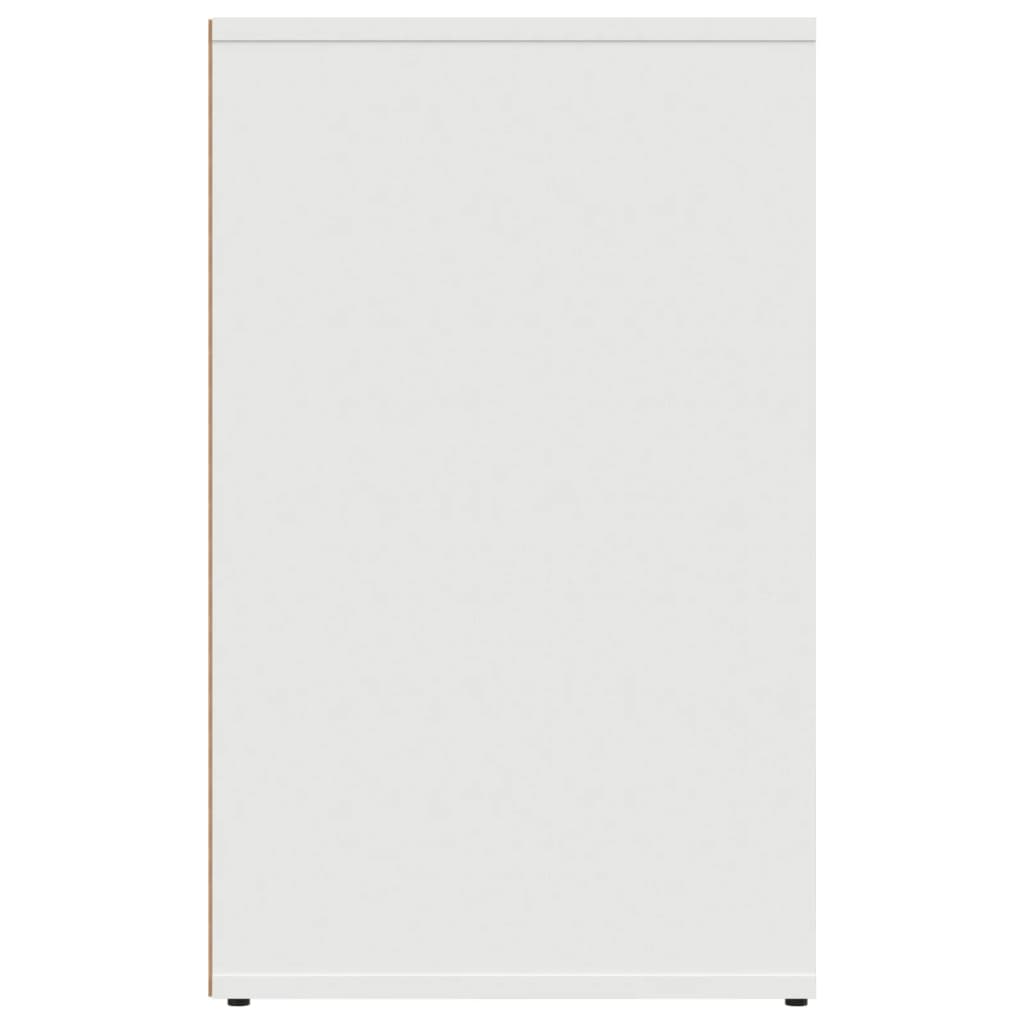 Armadietto per Cosmetici Bianco 80x40x65 cm Legno Multistrato 808846