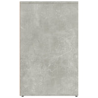 Armadietto Cosmetici Grigio Cemento 80x40x65 Legno Multistrato 808850