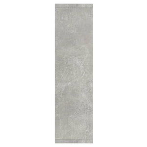 Armadietto a specchio con LED 76 x 15 x 55 cm grigio 02_0006675