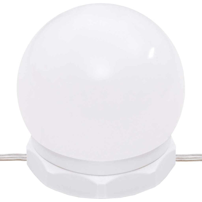 Mobile a Specchio con LED-Armadietto a Specchio Bianco 60x31,5x62 cm