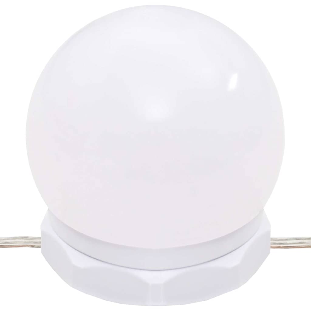 Mobile a Specchio con LED Grigio Cemento 60x31,5x62 cm 808886