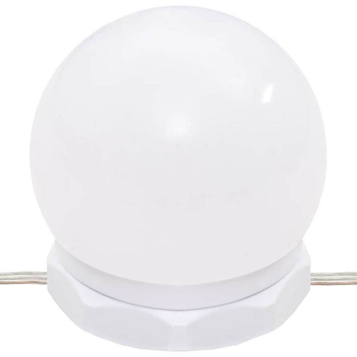 Mobile a Specchio con LED-Armadietto a Specchio Grigio Cemento 90x31,5x62 cm