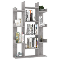 Libreria Grigio Cemento 86x25,5x140 cm in Truciolato 808904