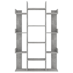 Libreria Grigio Cemento 86x25,5x140 cm in Truciolato 808904
