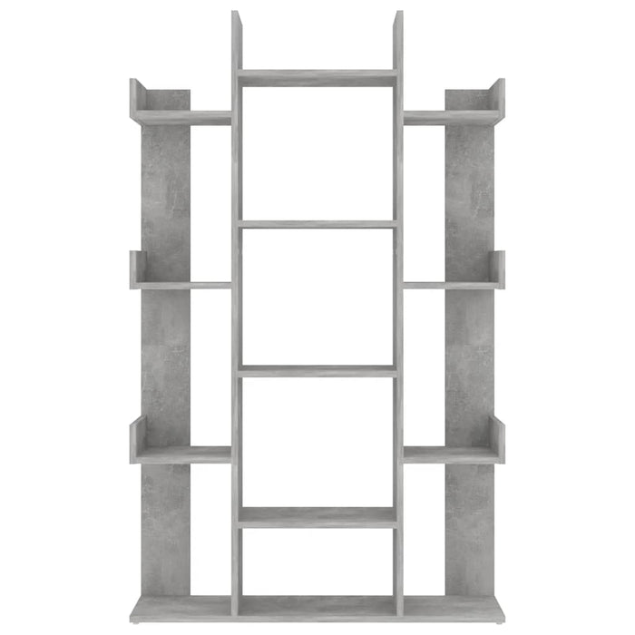 Libreria Grigio Cemento 86x25,5x140 cm in Truciolato 808904