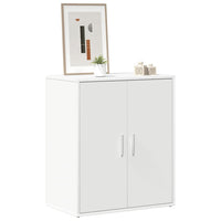 Scarpiera Bianca 60x35x70 cm in Truciolato 808918