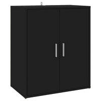 Scarpiera scarpiera mobile portaoggetti ingresso corridoio soggiorno 60 x 35 x 70 cm legno multistrato nero 02_0022002