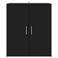 Scarpiera Nera 60x35x70 cm in Truciolato cod mxl 52942