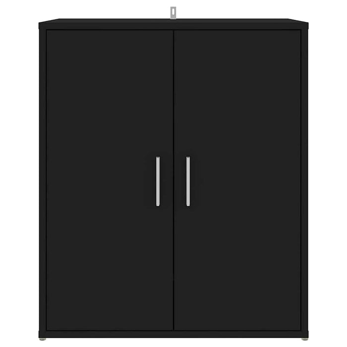 Scarpiera Nera 60x35x70 cm in Truciolato cod mxl 52942