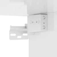 Scarpiera Bianco Lucido 60x35x70 cm in Truciolato 808924