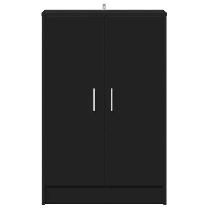 Scarpiera Nera 60x35x92 cm in Truciolato cod mxl 51344