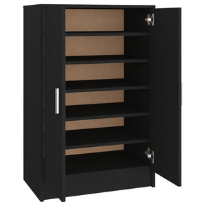 Scarpiera scarpiera mobile portaoggetti ingresso corridoio soggiorno 60 x 35 x 92 cm legno multistrato nero 02_0022004