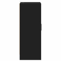 Scarpiera Nera 60x35x92 cm in Truciolato 808928