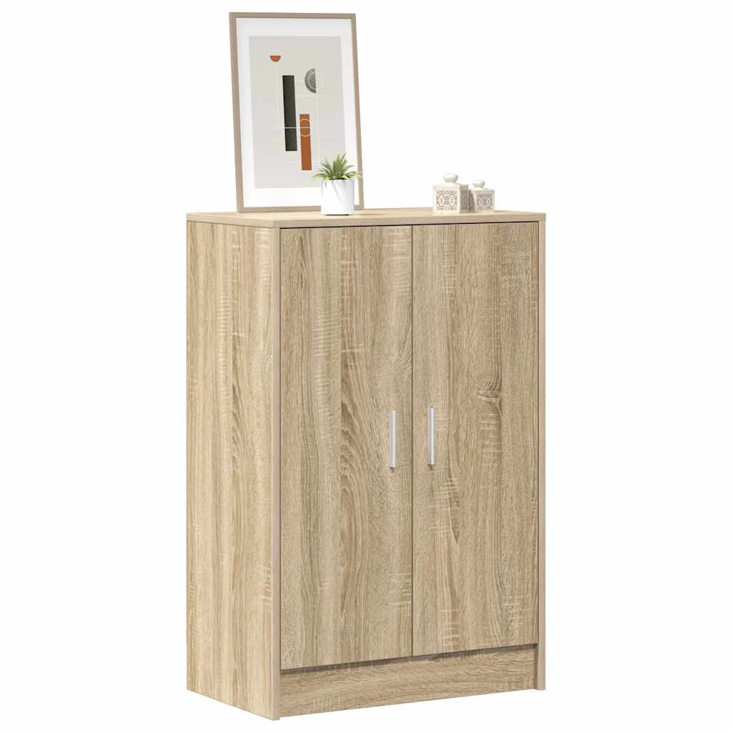 Scarpiera Rovere Sonoma 60x35x92 cm in Truciolato 808930