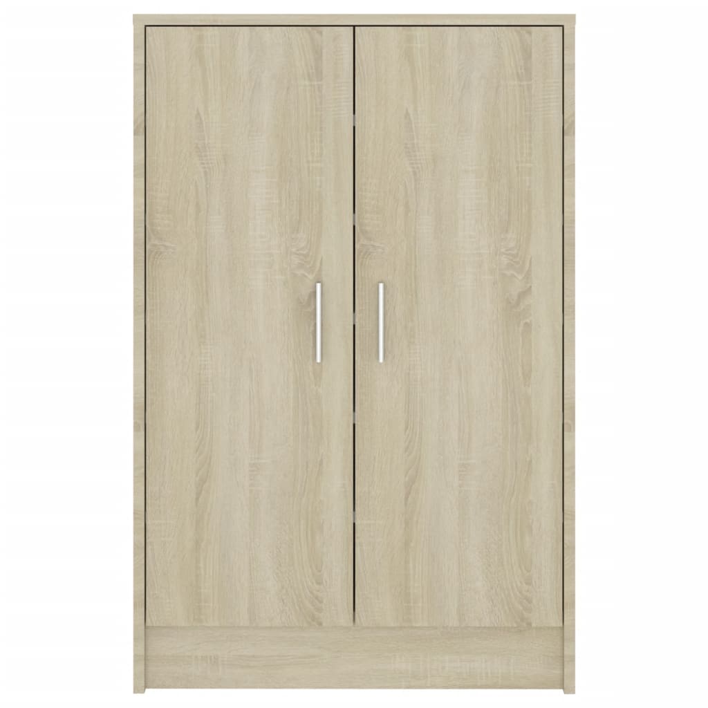 Scarpiera scarpiera mobile portaoggetti ingresso corridoio soggiorno Sonoma 60 x 35 x 92 cm MDF marrone 02_0021719