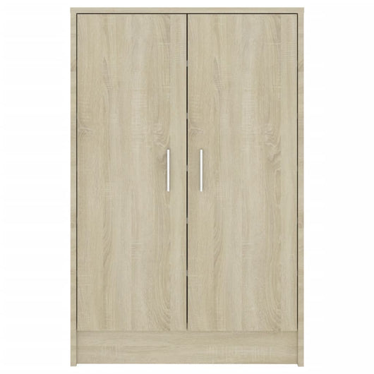 Scarpiera scarpiera mobile portaoggetti ingresso corridoio soggiorno Sonoma 60 x 35 x 92 cm MDF marrone 02_0021719