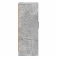 Scarpiera Grigio Cemento 60x35x92 cm in Truciolato cod mxl 47882