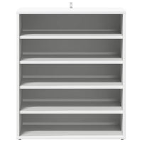 Scarpiera Bianca 60x35x70 cm in Truciolato 808936