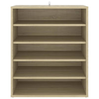 Scarpiera Rovere Sonoma 60x35x70 cm in Truciolato 808939