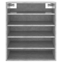 Scarpiera scarpiera mobile portaoggetti ingresso corridoio soggiorno 60 x 35 x 70 cm multistrato grigio 02_0021835