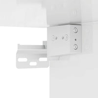 Scarpiera Bianco Lucido 60x35x70 cm in Truciolato 808942